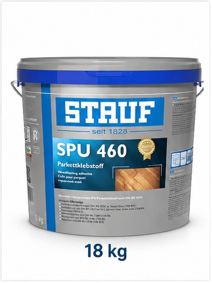Поліуретановий модифікований силаном еластичний 1К клей для паркету STAUF SPU 460, 18 кг